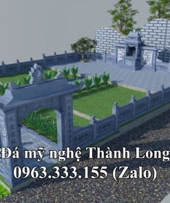 Bản vẽ thiết kế khu lăng mộ đá - Mẫu 16