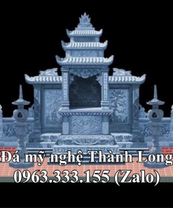 Bản vẽ thiết kế khu lăng mộ đá - Mẫu 02