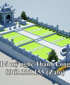 Bản vẽ thiết kế khu lăng mộ đá - Mẫu 07