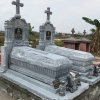 Mộ đá Công Giáo - Mẫu 02