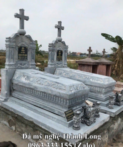Mộ đá Công Giáo - Mẫu 02