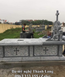 Mộ đá Công Giáo - Mẫu 04