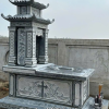 Mộ đá Công Giáo - Mẫu 05
