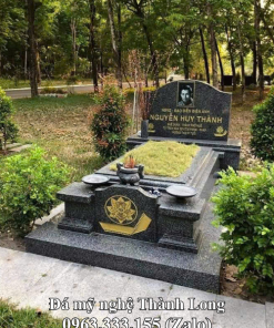 Mộ đá Hoa Cương - Mẫu 02